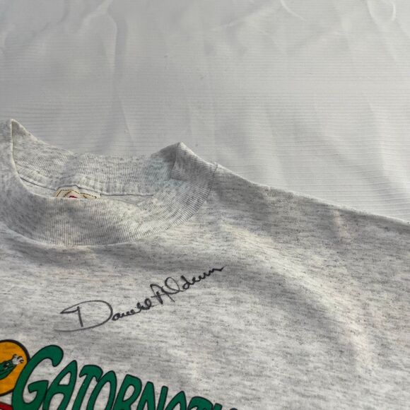 VTG Mac Tools Single Stitch Grey T-Shirt Size XL Signed Rare - Picture 3 of 8